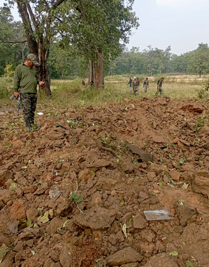 <div>Security forces thwart major attack, recover live IEDs on road in Chhattisgarh’s Bijapur</div>