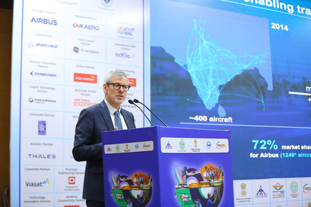 <div>Airbus projects India’s aircraft fleet to triple by 2035</div>