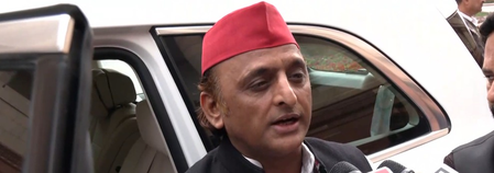 <div>BJP makes budget for country’s 5 per cent, giving benefits to its own people: Akhilesh Yadav</div>