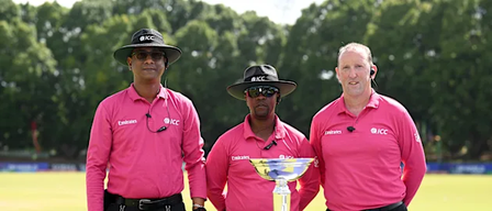 ICC announce match officials for U19 Men’s Cricket World Cup 2026 semi-finals