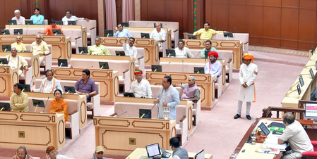 Ruckus in Rajasthan Assembly over remarks on Rahul Gandhi, House adjourned twice​