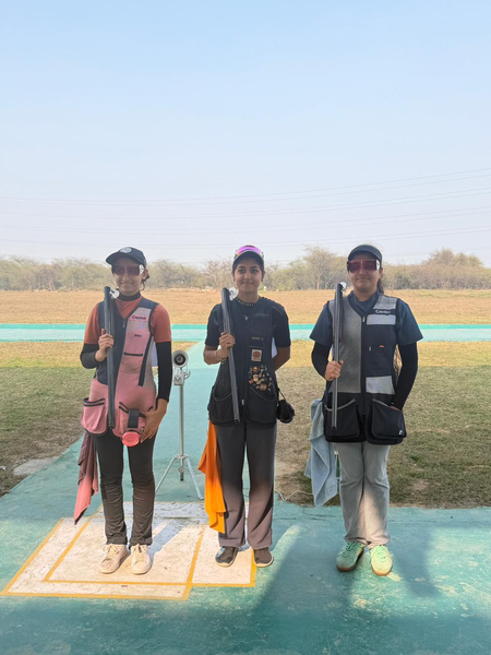 Manisha, Bhowneesh top trap T1 finals