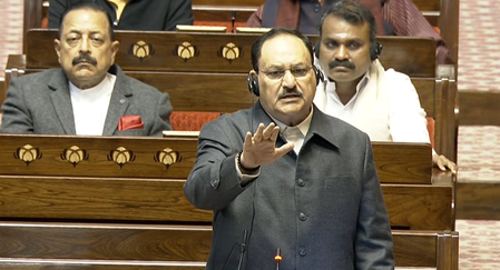 <div>‘Don’t hold your party hostage to Abodh Balak’: Nadda’s sharp rebuke to Kharge in RS clash</div>
