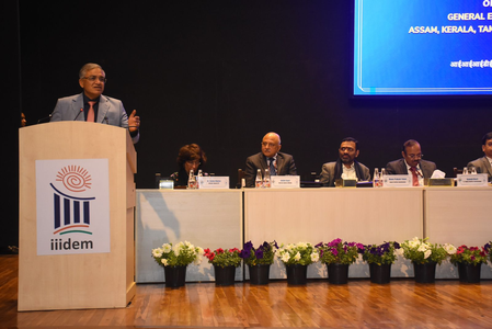 CEC Gyanesh Kumar briefs central observers to ensure transparent polls in 5 states/UTs