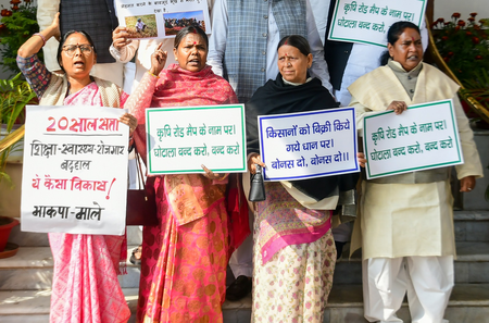 Uproar in Bihar Legislature; Rabri Devi walks out of Legislative Council