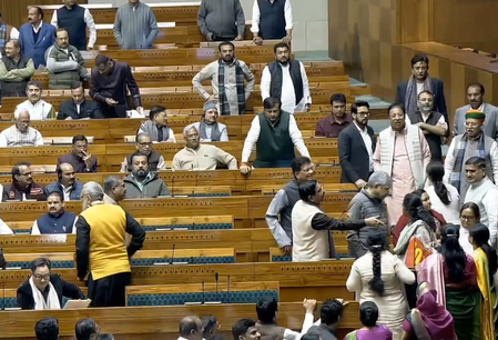 Kiren Rijiju shares video of Feb 4 LS proceedings, says BJP MPs showed restraint