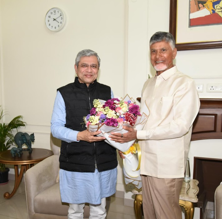 CM Chandrababu Naidu seeks new railway lines for Andhra Pradesh
