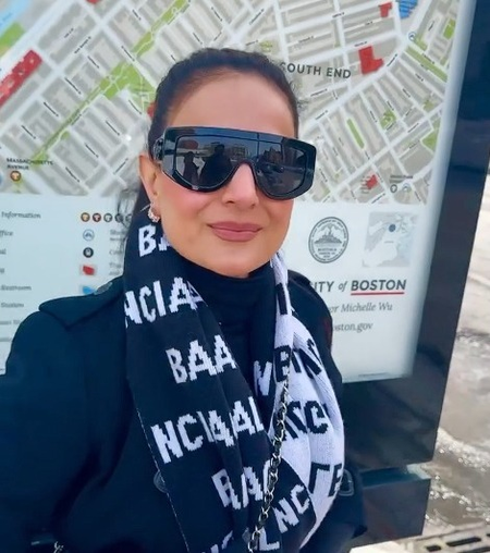 Ameesha Patel relives her college days as she returns to Boston