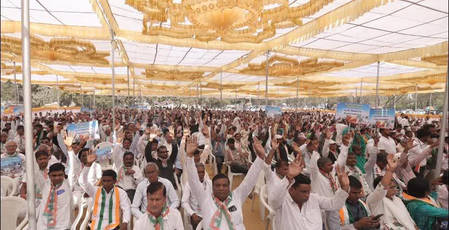 Congress holds ‘Jan Akrosh Sabha’ in Gujarat as Budget session begins