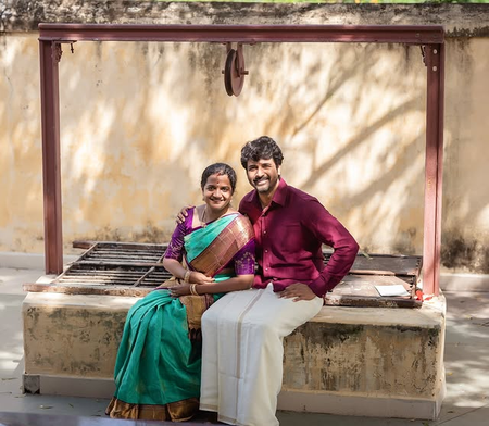 Sivakarthikeyan offers prayers at world famous Shiva temple in Tiruvannamalai on birthday