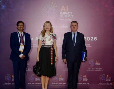 Swedish, Finnish, UK leaders arrive in Delhi for AI Impact Summit