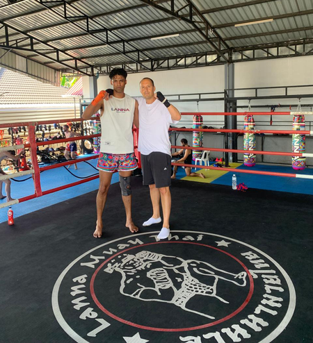 Babil Khan trains in Muay Thai in Thailand for an upcoming project