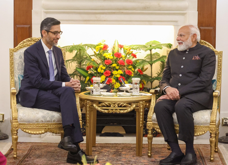 Discussed India’s AI progress, Google’s role in supporting talent: PM Modi after meeting Sundar Pichai