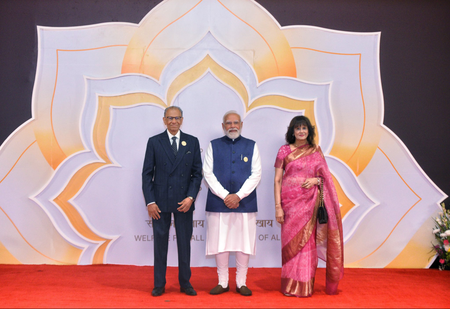 AI Impact Summit: After holding nine bilateral meetings, PM Modi joins world leaders at Bharat Mandapam