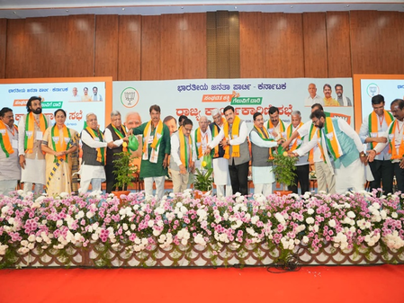 <div>BJP State Executive inaugurated in B’luru; Gajendra Shekhawat confident of party’s return to power in 2028</div>