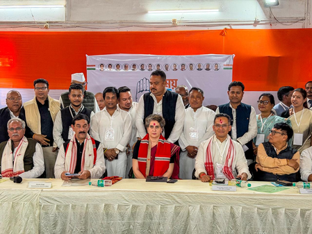 <div>‘Congress to fight polls like a battle’: Priyanka Gandhi downplays Bhupen Borah’s exit ahead of Assam polls</div>