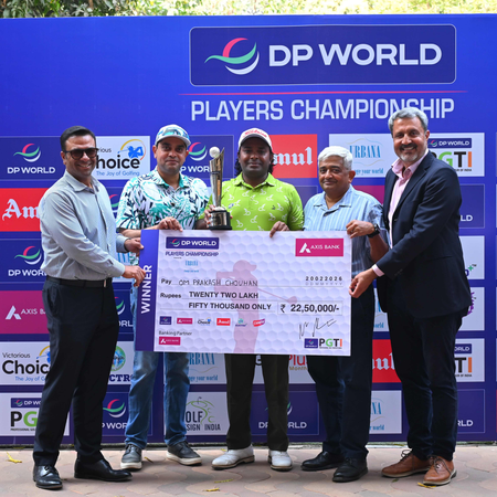 <div>Players C’ship: Om Prakash Chouhan outclasses rivals with late flourish</div>