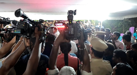 Minister Veena George blames LoP Satheesan for stirring protest against her