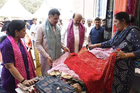 Traditional crafts by women adorn corridors of Gujarat Assembly