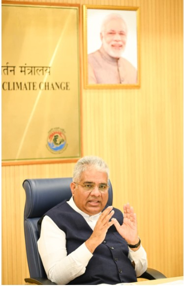 Bhupender Yadav steers MoUs among NCR states, institutes for dust mitigation