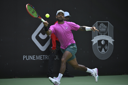 Maha Open ATP Challenger: Nagal powers through; Dhamne Impresses as Indian stars light up day