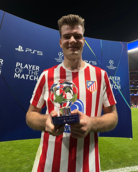<div>Sorloth’s hat-trick take Atletico Madrid in Champions League last 16</div>