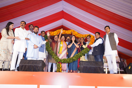 Delhi CM, city BJP chief highlight govt’s achievements