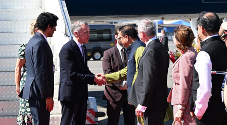 Canadian PM Carney begins first official visit to India