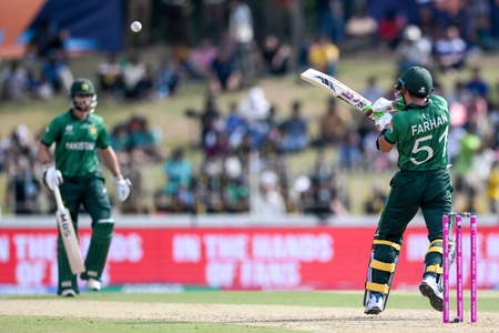 T20 WC: Sahibzada Farhan’s unbeaten 100 guides Pakistan to 199/3 against Namibia