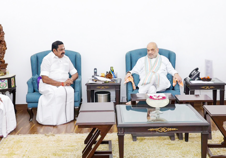 Palaniswami to meet Amit Shah in Delhi today as AIADMK-BJP seat talks intensify