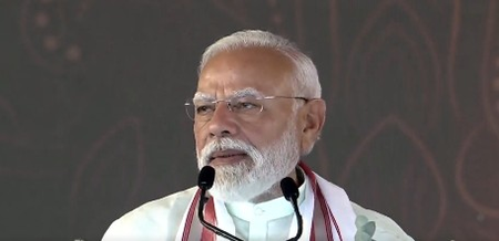 PM Modi unveils Rs 2,700 crore development projects for Puducherry