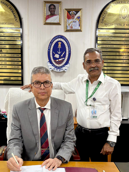 BP Singh takes charge as Director General of Naval Armament