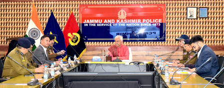 J&K L-G chairs high-level security meeting in Srinagar