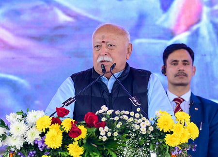 RSS Chief Mohan Bhagwat to visit Gujarat today