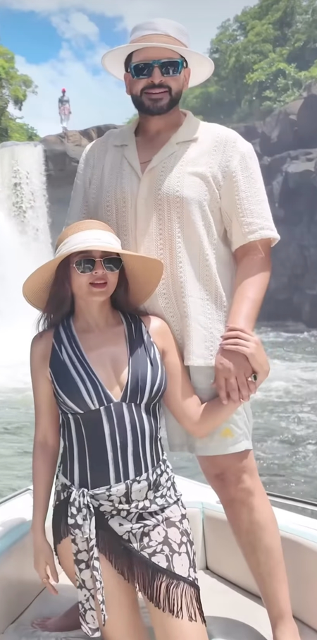 Karan Kundrra says ‘peace feels better’’ with Tejasswi Prakash, shares romantic vacation video