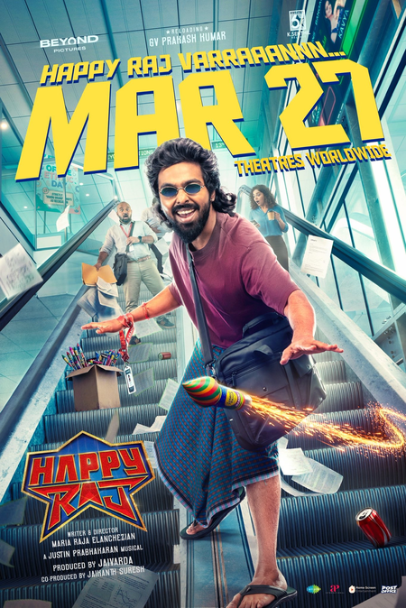 G V Prakash-starrer ‘Happy Raj’ to hit screens on March 27