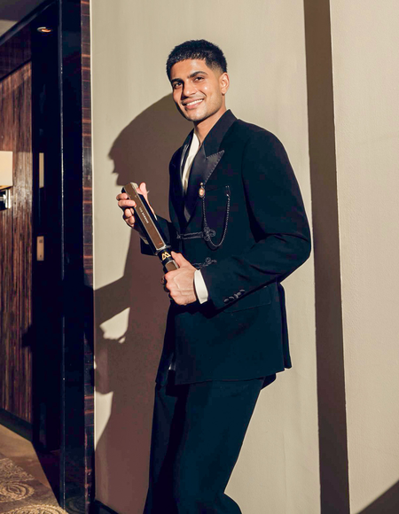 ‘It’s amazing to be recognised among legends,’ says Gill after winning Polly Umrigar award