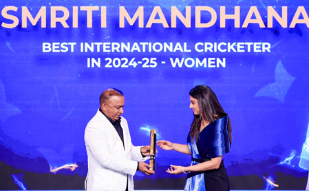 ‘Great year in terms of doing what I could for the team,’ says Mandhana after ‘Best International Cricketer’ honour