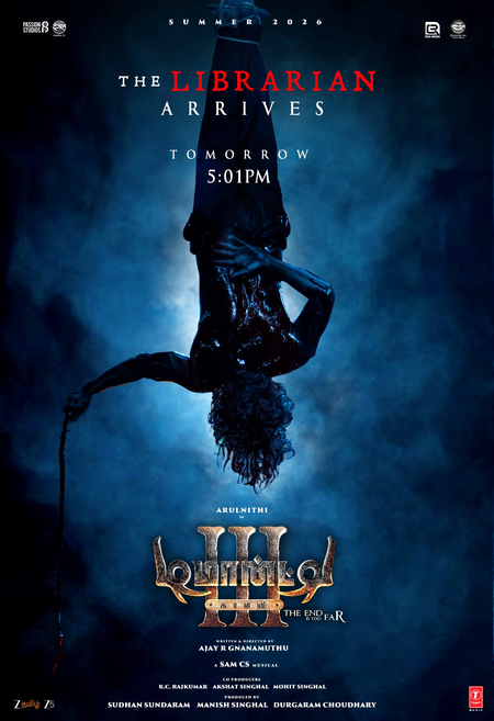 ‘Demonte Colony 3’ makers drop BTS video highlighting Guru Somasundaram’s efforts to play the librarian!