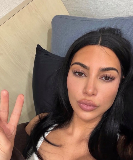 Kim Kardashian has dramatic tumble into bush wearing towering heels