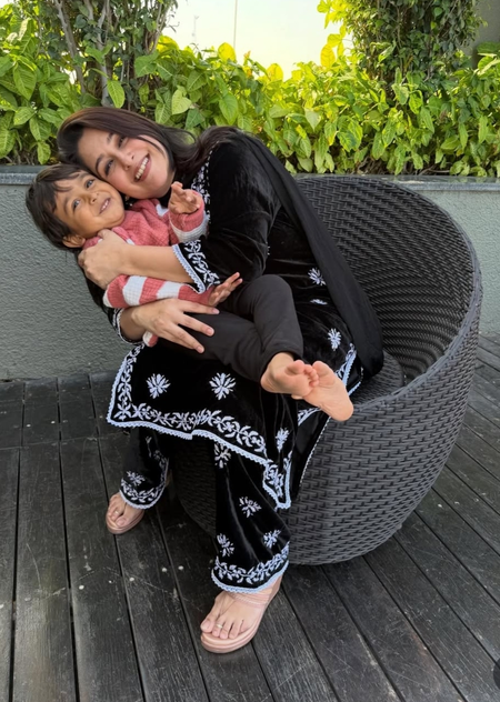 Dipika Kakar, Shoaib Ibrahim’s 2 year-old Ruhaan sings Salman Khan’s ‘O O Jaane Jaana’ outside Galaxy Apartments