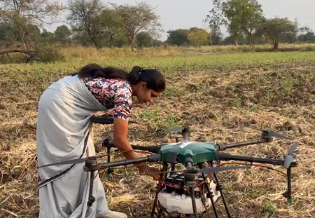 In Chhattisgarh’s Khairagarh, ‘Namo Drone Didi’ scripts revolutionary change