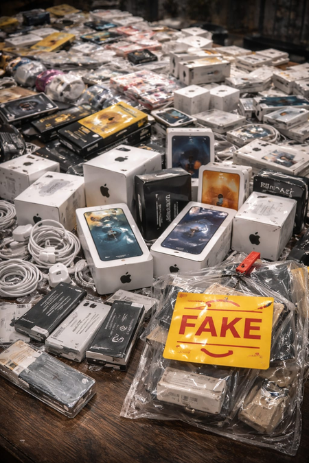 Fake mobile accessory racket busted in Mumbai; goods worth Rs 16.33 lakh seized