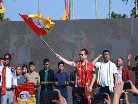 No alliance with BJP, says TMP chief ahead of Tripura tribal council polls