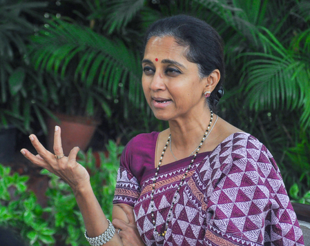 Manhandling of Minister during Satara ZP polls unfortunate: Supriya Sule