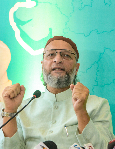 Owaisi denies Trinamool’s allegations of AIMIM getting funding from BJP