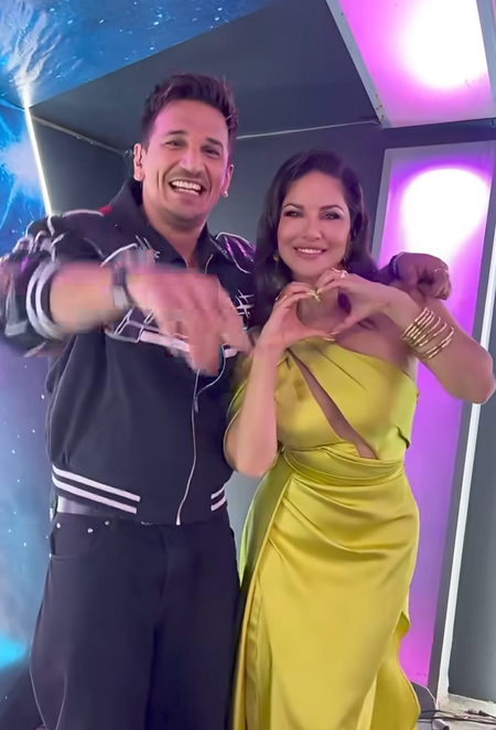 Sunny Leone grooves with Prince Narula on his track ‘Bolero’