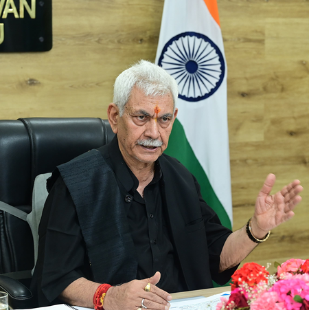 L-G Manoj Sinha reviews progress of ‘Nasha Mukt Bharat Abhiyan’ in J&K