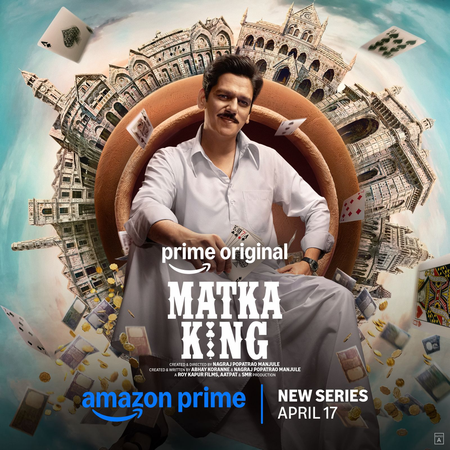 Vijay Varma plays a sharp minded businessman in a powerful tale of ambition & power in ‘Matka King’