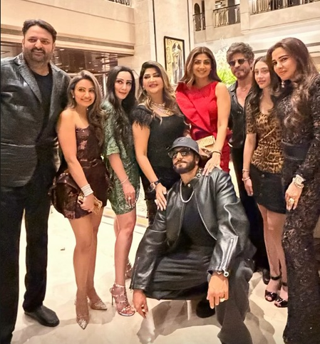 Shah Rukh Khan and Ranveer Singh come together for an ‘epic night’